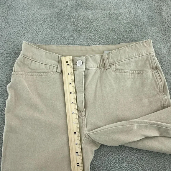 Chicos So Slimming Khaki Pants Size 00 (XS) Cotton/Rayon/Spandex Womens 4173 - Picture 4 of 9